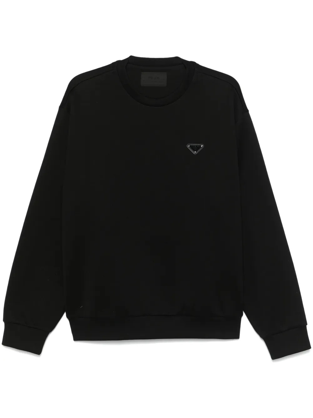 Picture of Prada triangle-logo sweatshirt